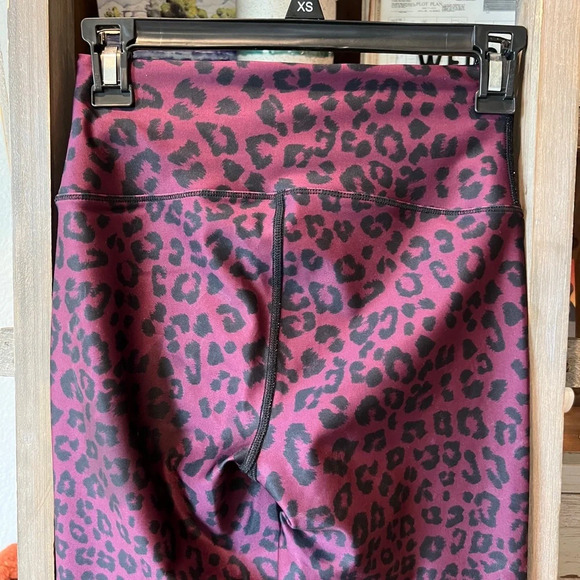 Good American women’s tie waist high rise leopard ombré leggings size XS(0) - Picture 5 of 11